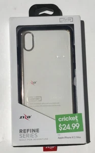 Zizo Apple iPhone X Case - Refine Series New Clear And Gold - Picture 1 of 3