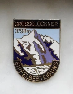 Austria's Highest Mountain - Grossglockner Gipfelbestegung Pinback Button - Picture 1 of 2