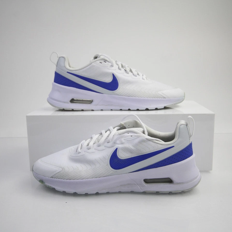 Nike Air Max Zapatos para Correr y Correr Para Hombre Blanco/Azul Usado Foto 1 de 1