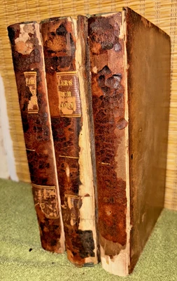 Antique 1836 3-Vol Set: Text-Book of Ecclesiastical History by J. C. I. Gieseler - image 1 of 4