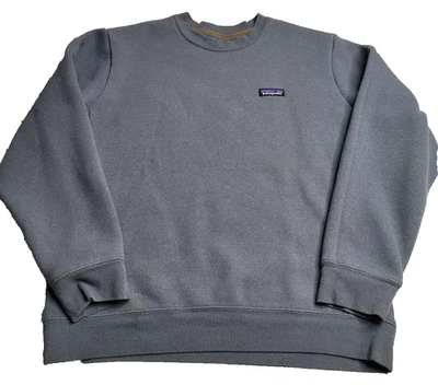 Sudadera Patagonia Uprisal Cuello Redondo Mediana Calce Regular Gris/Azul Foto 1 de 4