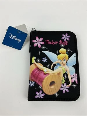 Disney Tinkerbell Black Planner Organizer Memo Pad New - Image 1 of 4