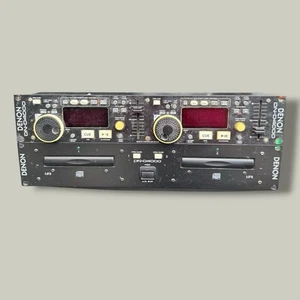 ⚠️FOR PARTS⚠️ Denon DN-D4000 Dual CD/MP3 Player with Controller *READ DESC - Picture 1 of 11