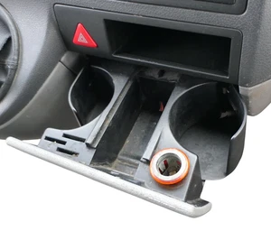 VW T5 Portavasos Soporte Botes Portavasos Cenicero 7H5858192 7H5 858 192 - Bild 1 von 4