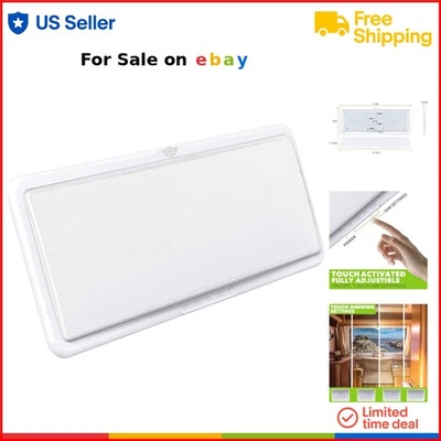 RV Ceiling LED Light 21x8 White Modern Touch Dimmer 2000 Lumens Interior - Image 1 of 4