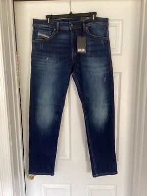 NWT NEW AUTHENTIC DIESEL Mens Thommer SLIM DENIM Jeans 34x30 W34 L30 MSRP $250 - Image 1 of 4
