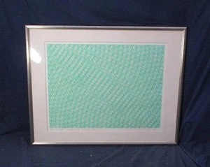 MASAHIRO KASAI "The Wind" Silkscreen Signed Framed 5/30 1989 - Picture 1 of 9