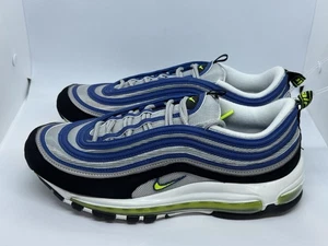 Hombre Talla 9.5 - Nike Air Max 97 Azul Atlántico/Amarillo Voltaje - Imagen 1 de 6