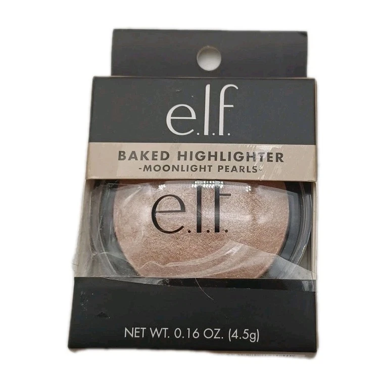 e.l.f. Baked Highlighter Moonlight Pearls ELF Shimmer Nourishing Hydrating RARE - Image 1 of 2