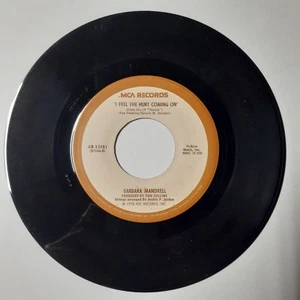 Barbara Mandrell - I Feel The Hurt Coming On 7" Record 1978 MCA Country 45 RPM - Picture 1 of 2