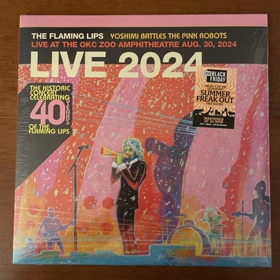 The Flaming Lips Yoshimi Battles The Pink Robots Live RSDBF 2025 VINYL BRAND NEW - Image 1 of 2