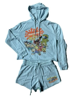 Conjunto de 2 piezas de Nickelodeon con personajes clásicos de dibujos animados Foto 1 de 4