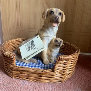 Regency Fine Art Collectible Dog Figurine labradors - Picture 1 of 2