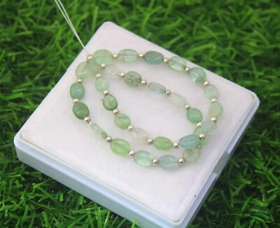 Tourmaline Smooth Oval 5.7x7.7-6.30x8 mm Strand, Tourmaline Briolette - Image 1 of 4