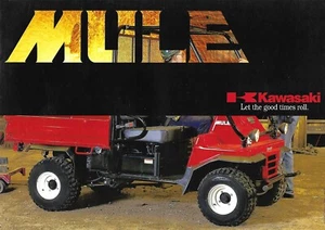 ATV Brochure - Kawasaki - Mule - UTV - 1997 - FRENCH language 2 items (V326) - Picture 1 of 2