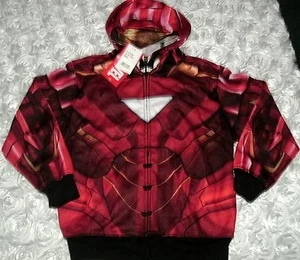 MARVEL Novelty Cartoon fleece Zip jacket6-7 Everyday Multi-Color All Season Long - Picture 1 of 3