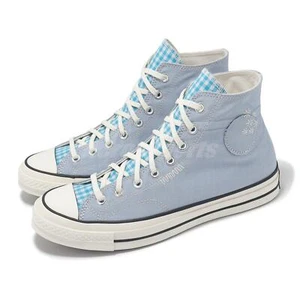 Converse Chuck 70 HI Blue White Men Unisex Casual Lifestyle Shoes A10610C - Picture 1 of 8