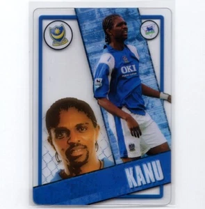 KANU 2006-07 Topps I-Card Soccer Acetate Card PORTSMOUTH #70 PSA - Picture 1 of 2