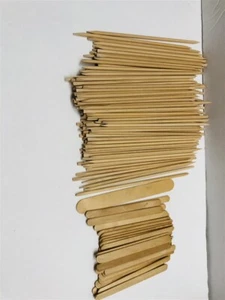 Lot of 158pcs Nail Wood Sticks Cuticle Pusher Manicure Tool, See Details!! - Picture 1 of 3