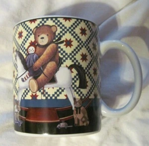 Lang and Wise Teddy and Friends Ceramic Collector Mug by Nita Showers 1997 - Picture 1 of 6