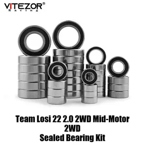 For Team Losi 22 2.0 2WD Mid-Motor 2WD Sealed Bearing Kit - Picture 1 of 4
