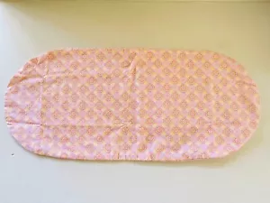 SERENA AND LILY Pink & Yellow Medallion Bolster Pillow Cover Sham- Never Used - Picture 1 of 9