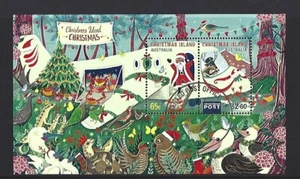 AUSTRALIA 2022 CHRISTMAS ISLAND CHRISTMAS MINIATURE SHEET FINE USED - Bild 1 von 1