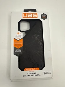 UAG Samsung Galaxy S25 Ultra Hülle 6,8" Metropolis LT Rugged Topography Schwarz - Bild 1 von 12