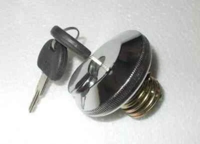 SUZUKI SJ413 SJ410 LJ CHROME FUEL TANK CAP WITH LOCK JIMNY SAMURAI SIERRA DROVER - Image 1 of 3