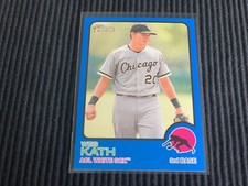 2022 TOPPS HERITAGE MINOR LEAGUE #40 WES KATH *BLUE BORDER #8/99*  WHITE SOX