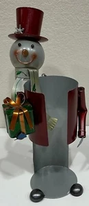 Pfaltzgraff - Winterberry "SCHNEEMANN" Weinflaschenhalter **NEU IM KARTON** #5133843 - Bild 1 von 8