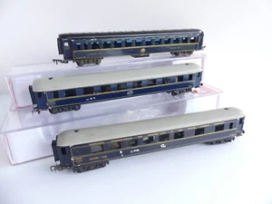 PMP / RATEAU METAL HO 3 VOITURES CIWL POUR PIECES OU A RESTAURER - Picture 1 of 12