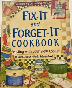 2000 Fix-It & Forget-It Cookbook Slow Cooker Recipe Book Crockpot Cook Book - Picture 1 of 4