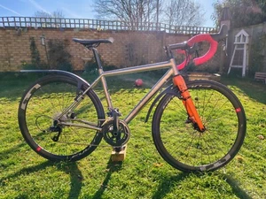 Titus Roadrunner Titanium Road/Gravel Bike Small extras Many new parts 4x Wheels - Picture 1 of 20
