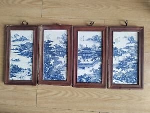Ultimate Collection of Old Blue and White Paysage Assiette Platine Set
