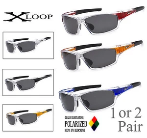 Gafas de sol polarizadas X-Loop deportivas pesca surf conducción gafas antirreflejo geniales - Imagen 1 de 25
