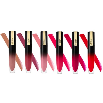 L'oreal Paris Brillant Signature Shiny Lip Stain Lipstick (0.23oz/7mL) YOU PICK! - Image 1 of 2