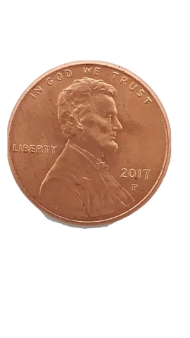 2017 P Lincoln Shield Cent Bubbly Finish Error - Preowned Cover
