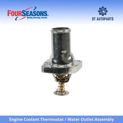 For 2006-2010 Pontiac G6 Engine Coolant Thermostat / Water Outlet Assy 4 Seasons - Image 1 of 4