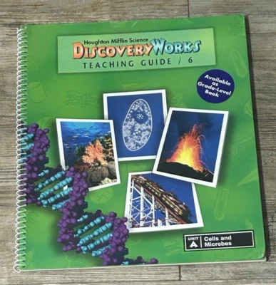 Discovery Works Teaching Guide / 6 Book Unit A Cells & Microbes Houghton Mifflin - Image 1 of 4