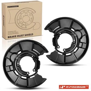 2Pcs Brake Dust Shield Rear Side for BMW 128i 228i 230i 320i 323i 325i 328i 428i - Picture 1 of 9