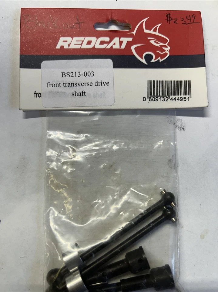 REDCAT Front Transverse Drive Shaft BS213-003 (BS213-003) Blackout SC XBE XTE - Image 1 of 1