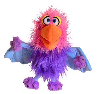 LIVING PUPPETS MATTHIES Living Puppets Handpuppe Monster to go! Schnäck mit Tüte Gr.ca.34 cm NEU