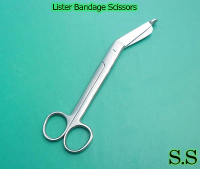S.S 6 Bandage, TAPE Nurse Scissors 7½" Surgical Orthopedic