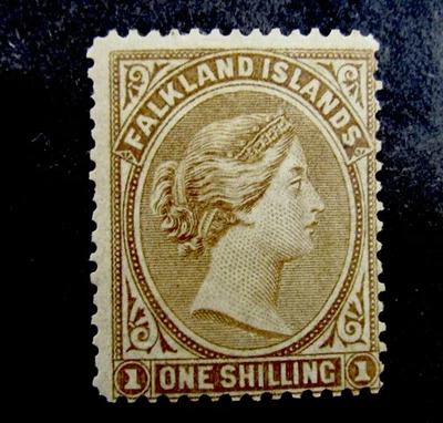 Estampilla de las Islas Malvinas Británicas de nystamps # 4 como nueva OG H $85 D5y1066 Foto 1 de 2