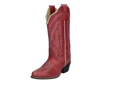 Smoky Mountain Western Boots Womens Calloway Leather Faded Red 6500 - Image 1 of 4