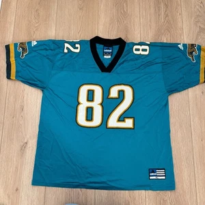 Vintage Jimmy Smith #82 Jacksonville Jaguars Trikot NFL 90s Football XL Adidas - Bild 1 von 7
