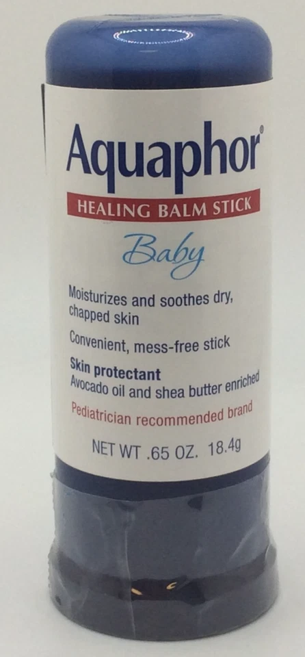 Aquaphor Bálsamo Curativo Bebé Barra Calma Piel agrietada y Seca Protector 0.65oz  Foto 1 de 2