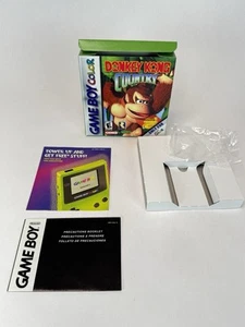 Donkey Kong Country - Nintendo GameBoy Color - solo scatola e inserti - Foto 1 di 15