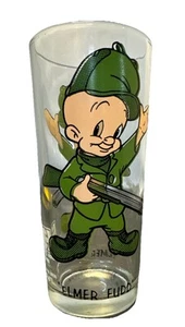 1973 Pepsi cola Warner bro Elmer Fudd glass 6.5” Looney Tunes Collectible - Picture 1 of 8